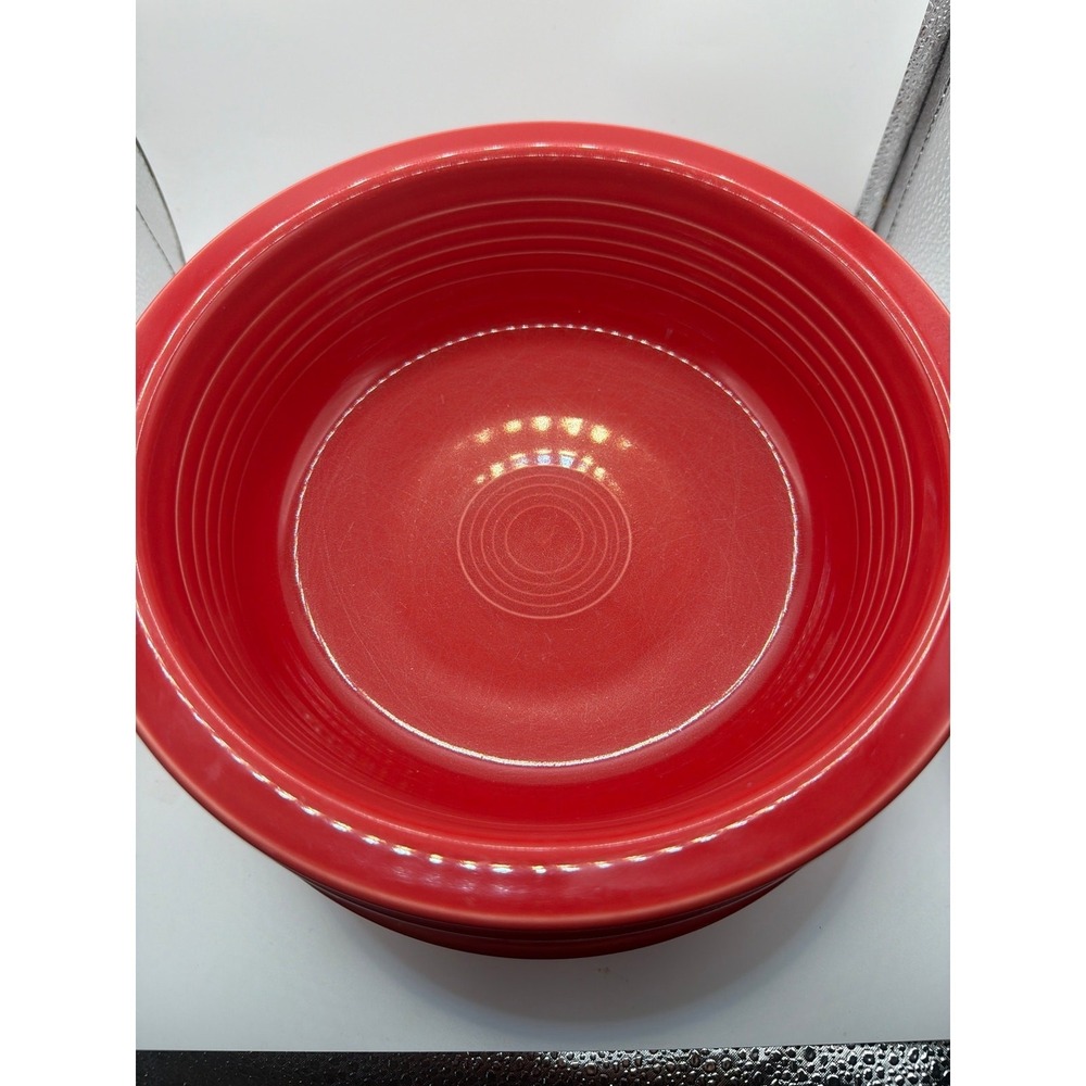 Fiesta Scarlet Bowl 8.25" Fiestaware Homer Laughlin HLC Lead Free USA‎